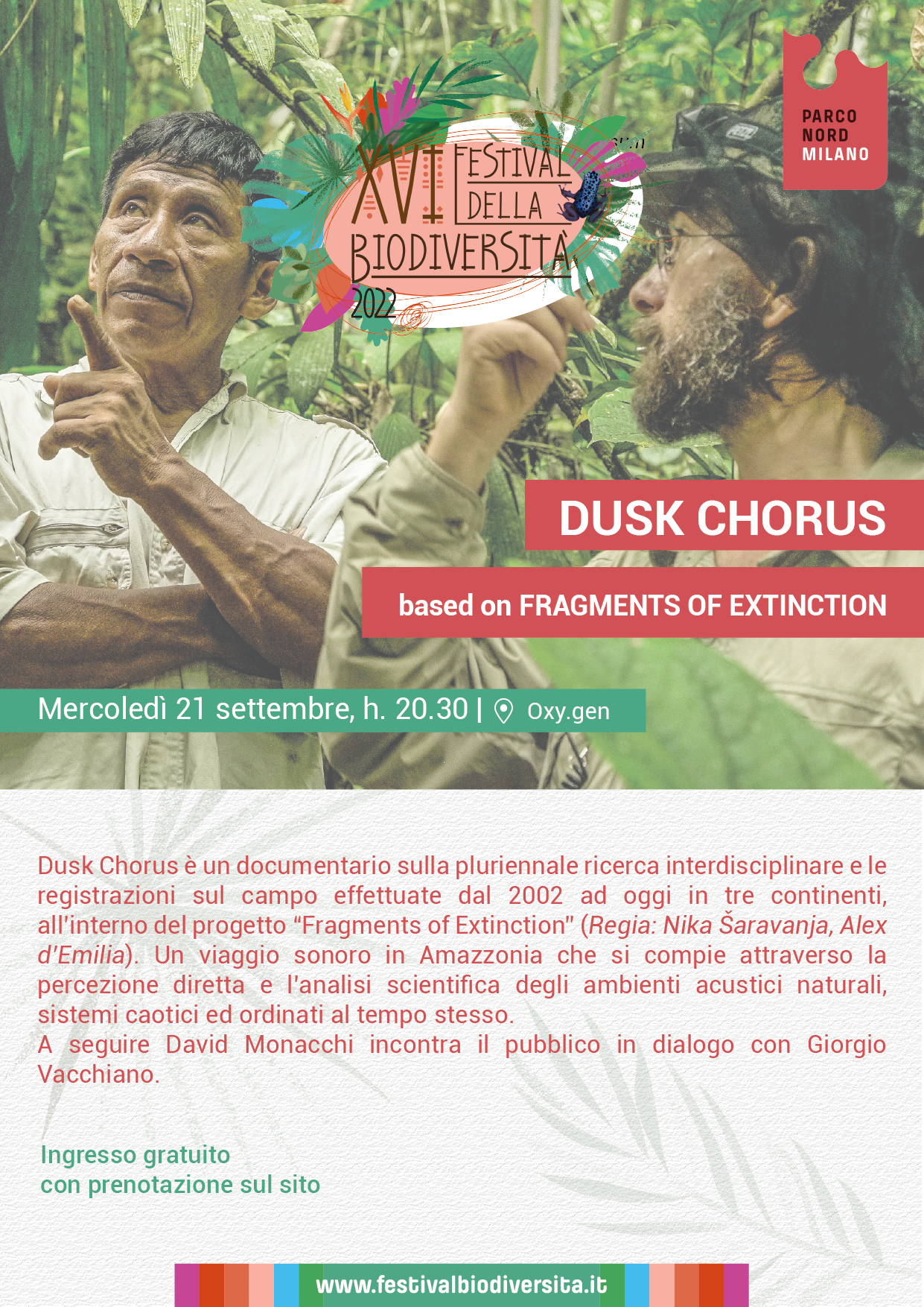 DUSK CHORUS – based on FRAGMENTS OF EXTINCTION