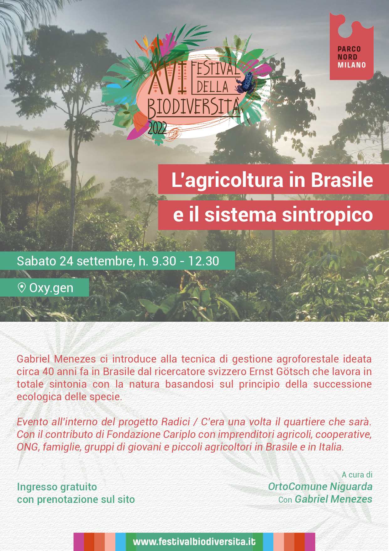 L’agricoltura in Brasile e il sistema sintropico