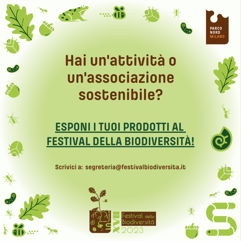 Allestisci il tuo stand al Festival