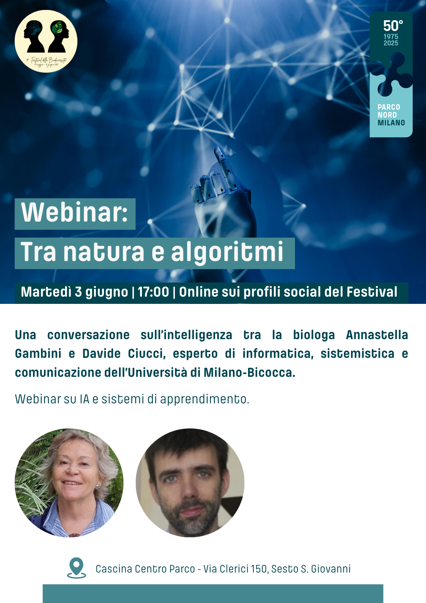 Tra natura e algoritmi – Incontro online sui profili social del Parco